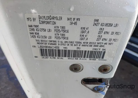 2006 Jeep Liberty Sport from USA, damaged, VIN 1J8GK48KX6W114656